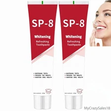 SP-8 Probiotic Toothpaste, SP8 Toothpaste Fresh Breath 2ct