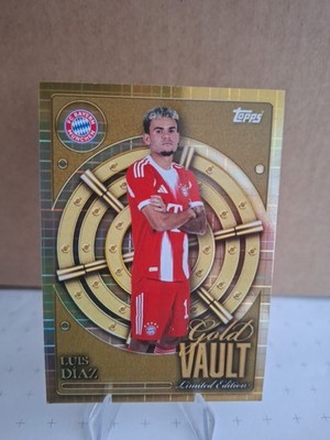 LUIS DIAZ, GOLD VAULT, GV8, FC BAYERN, COLLECTOR TIN, 25-26