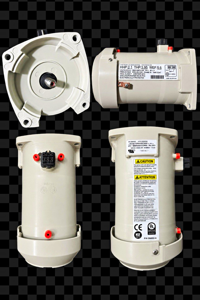 Pentair 3 hp model 350305 variable speed swimming pool pump motor | eBay