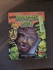 SUPER7 The Wolf Man Brown Universal Monsters Retro Mask Adult Size Monster