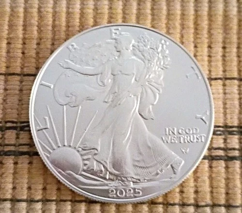 2025 American Silver Eagle .999 Fine 1 oz Silver Coin