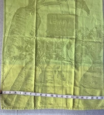 Jacquard Français Green Legumes Kitchen Tea Towel Cotton 29x20.5 French Country
