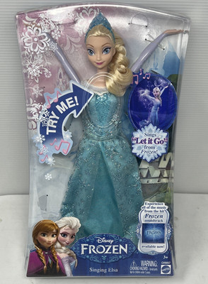 Disney's Frozen Singing Elsa Doll ''Let It Go'' - SEALED *READ*