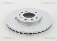 2X Triscan Bremsscheibe Coated 8120 24127C FüR Meriva Opel Astra Zafira T98 A04