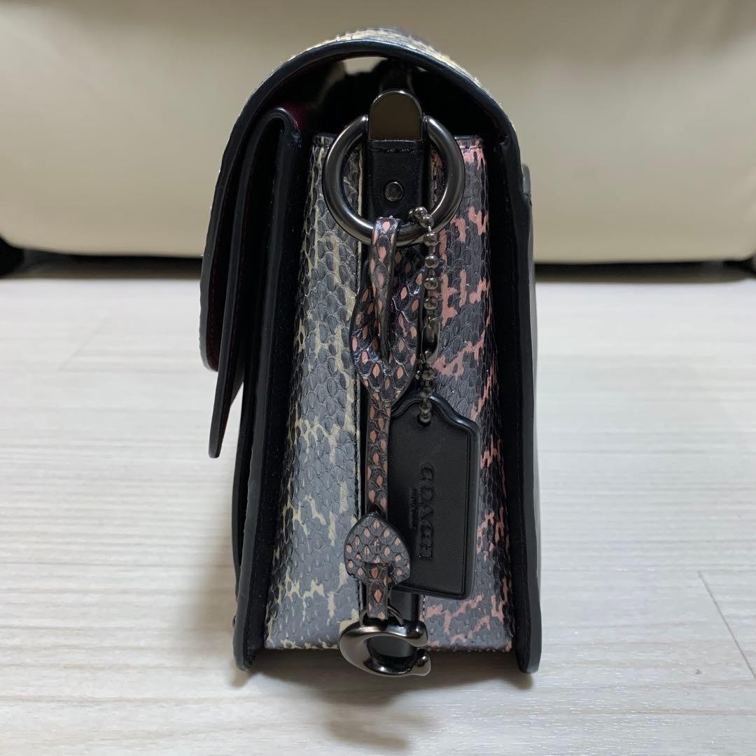 COACH Dreamer Python Pattern 2Way Shoulder Bag At - image 4