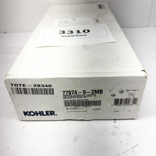 Kohler 77974-9-2MB Components Industrial bathroom sink faucet handles Brass/Gold