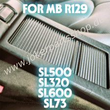 Für Mercedes R129 SL320 500 73 500SL 300SL Rollo Mittelkonsole Jalousie Black Für Mercedes R129 SL320 500 73 500SL 300SL Rollo Mittelkonsole Jalousie Black