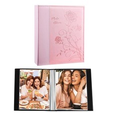 Artmag Small Photo Album 4x6 2 Pack, Each Pack with 26 Clear Pages Holds 52 V...