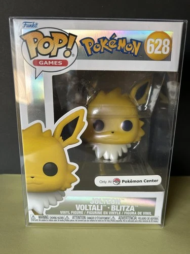 Funko POP! Jolteon Pearlescent #628 Pokemon Center Exclusive w/ protector