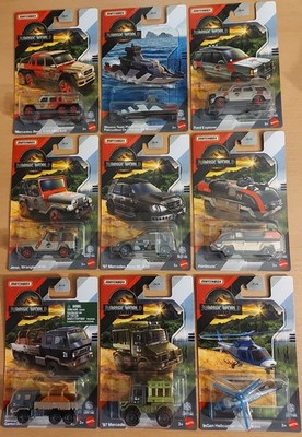 MATCHBOX JURASSIC WORLD REBIRTH / DOMINION 1:64 SELBST WÄHLEN