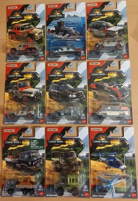 MATCHBOX JURASSIC WORLD REBIRTH / DOMINION 1:64 SELBST WÄHLEN - Bild 1 von 4