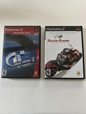 PS2 Games  -- Gran Turismo and Tourist Trophy   2 Ganes