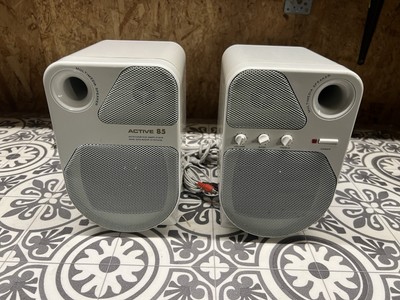 Retro Lautsprecher Homecomputer C64 Amiga etc. Cinch Audio Aktive Monitor LS