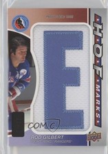 2023-24 Upper Deck SP Game Used HOF Marks /35 Rod Gilbert #HOFM-RG HOF 1b8
