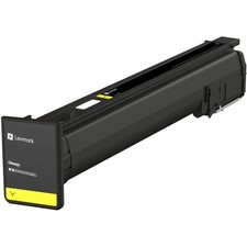Lexmark Original Toner Cartridge - Box - Return Program - Yellow - 1 / Each