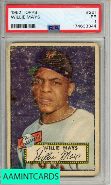 Willie Mays 1952 Topps Topps