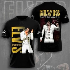 Elvis Presley 3D Shirt, unisex tshirt