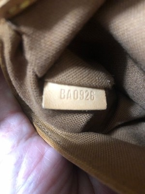 Louis Vuitton Alma Bag PM Brown Canvas