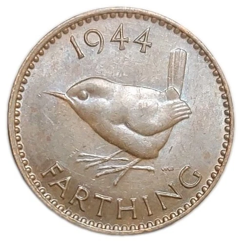 1944 George VI Farthing — photo from the most recent tracked eBay sale