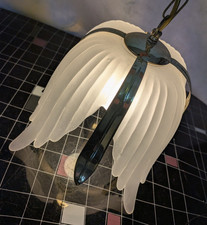 Deckenleuchte  / Kronleuchter /klein / Glasschirm / Florentiner