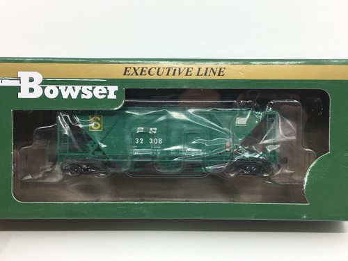 HO Bowser 40747 Penn Central MOW H30 3 bahías tolva cubierta PC #32308 ruedas de metal | Zustand: Used