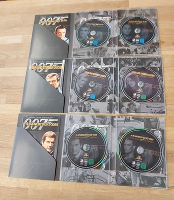James Bond 007, 3 DVDs, Ultimate Edition, 2-Disc DVD Set, Spionage, Geheimagent