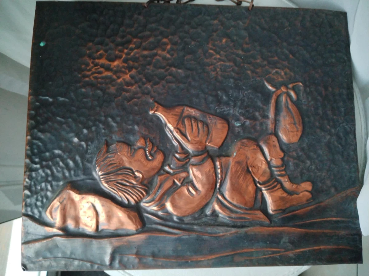ANCIENNE PLAQUE DE gravure en cuivre , matrice EUR 50,00 - FR