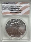 2011 Silver Eagle - 25th Anniversary Initial Release - ANACS MS70