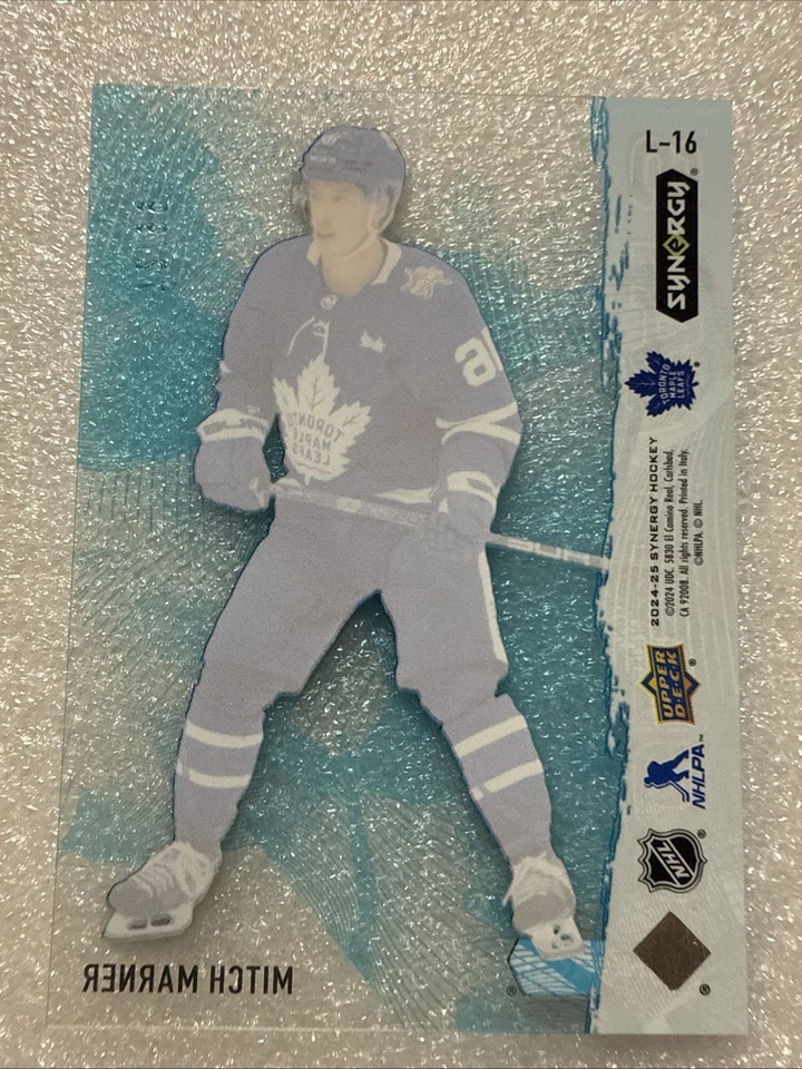 24-25 UD Synergy Blue Colorways Mitch Marner /99 - Image 2 of 2
