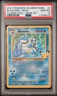 Blastoise-Holo Pokemon Celebrations Classic Collection 2 NM PSA 10