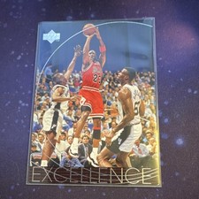 Upper Deck 1996 Excellence Michael Jordan #165 Chicago Bulls Basketball NBA