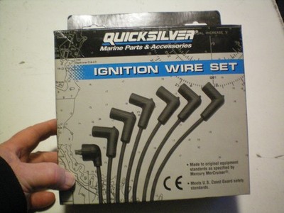 QUICKSILVER MERCURY  #84-816608Q61  IGNITION WIRE SET, FREE FREIGHT