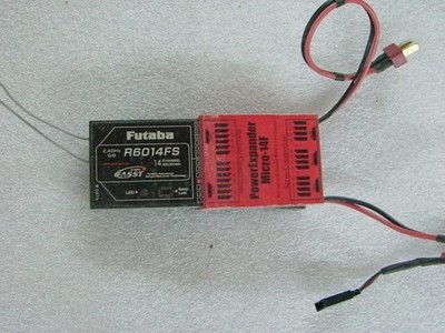 Futaba R6014FS- FASST Receiver USED WITH SMARTFLY POWER EXPANDER