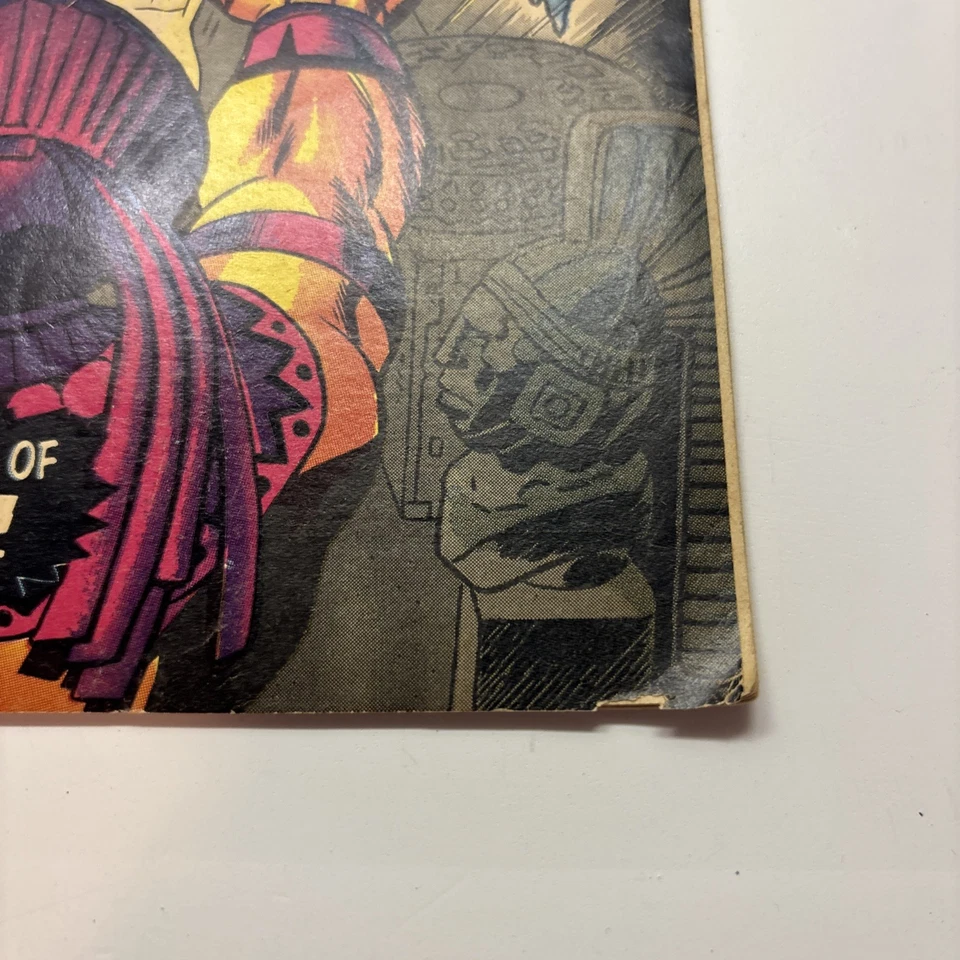 X-Men #25 Bonito superhéroe de la Edad de Plata sin restaurar de colección Marvel Comic 1966 en muy buena condición Foto 3 de 4