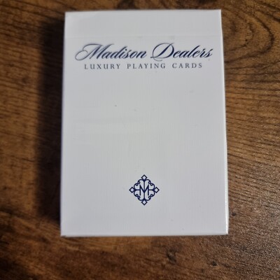 Daniel Madison Blue Dealers Playing Cards New Ellusionist Marked USPCC Deck