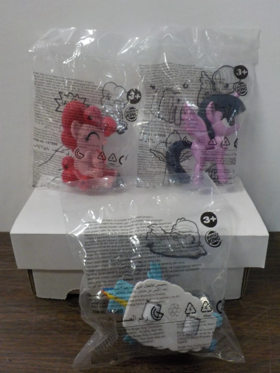 C0726 Burger King My Little Pony Mixed Toy Lot Pinkie Twilight