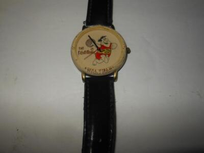 RARE 1994 WALTHAM FRED FLINTSTONES N081-136 BOWLING WRIST WATCH BARNEY PEBBLES