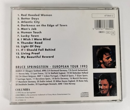 Bruce Springsteen In Concert Plugged Limited Edition CD 1993 COLUMBIA 473860 2 - Bild 2 von 6