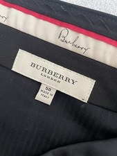 Beautiful Super Rare Burberry London Made In Italy Size 50 Black Tuxedo W50