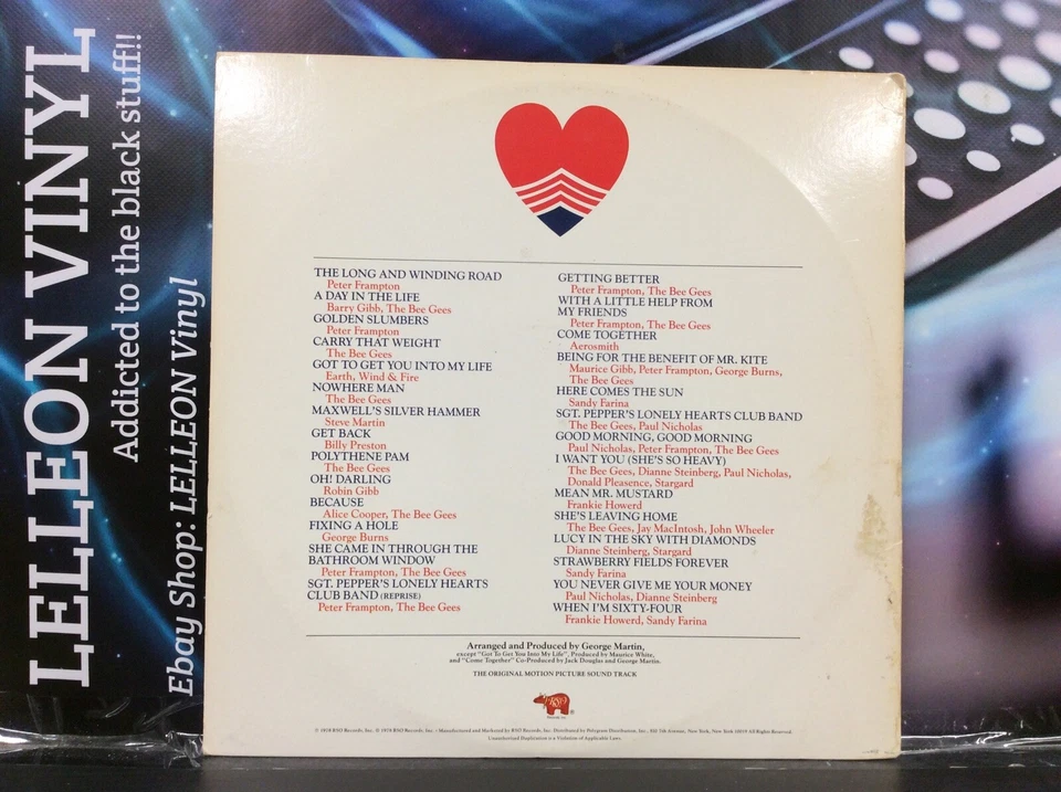 Sgt Pepper’s Lonely Hearts Club Band Soundtrack LP Album RS24100 Film 70’s USA - Image 2 of 4