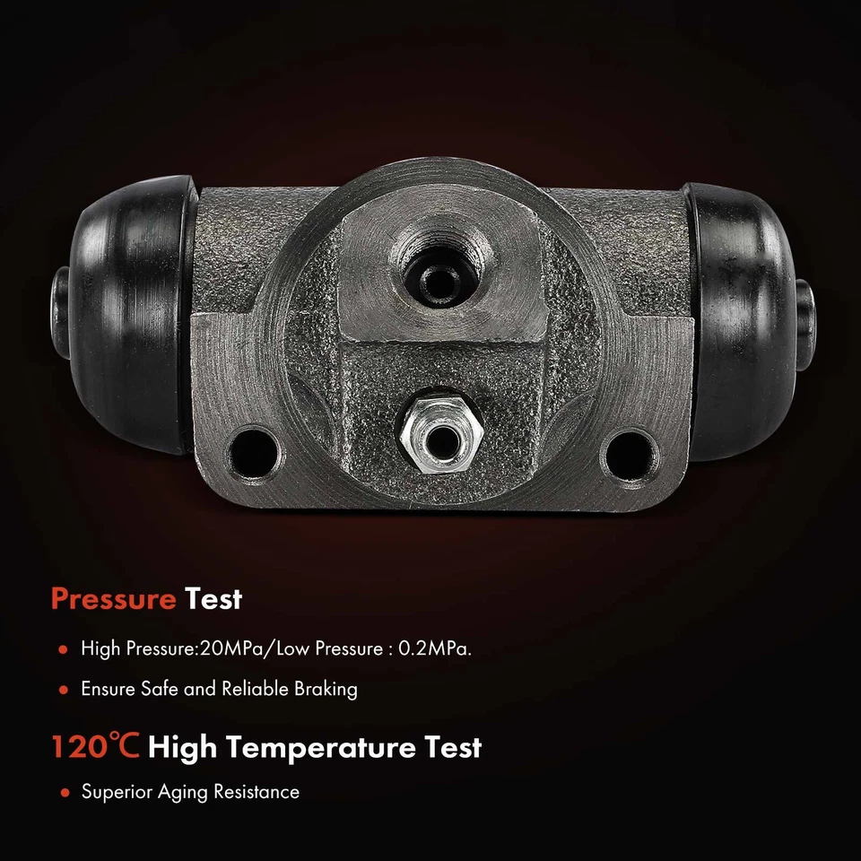 Cilindro de rueda de freno de tambor trasero izquierdo/derecho para Chevy Astro 1985-1986 GMC Safari Foto 4 de 4