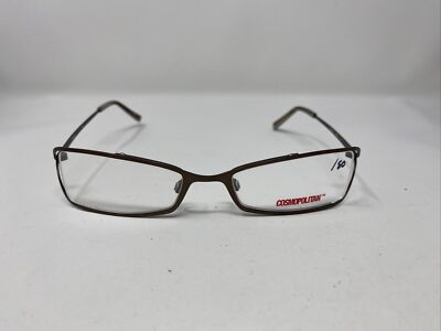 COSMOPOLITAN Eyeglasses Frames SCANDAL 49-18-135 Cocoa Full Rim Q470