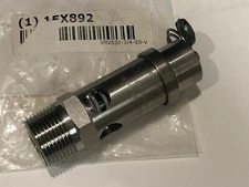 CONRADER SRV530-3/4-SS-V SAFETY VALVE ,SOFT SEAT , 3/4 NPT ,150 PSI , NEW