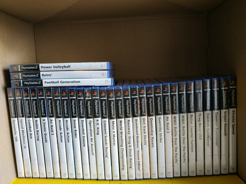 Konvolut 32 Spiele NEU Sony Factory Sealed Ps 2 PlayStation 2 PAL - Bild 2 von 2