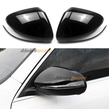 Black Rearview Side Wing Mirror Cover Trim For Mercedes-Benz GLB250 2020 2021