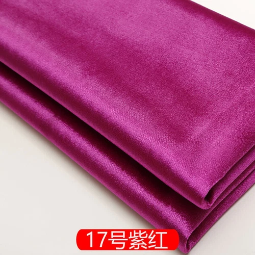 Sofa Upholstery Velour Fabric Thick European Soft Roll Cushion Velvet DIY Cloth - Picture 45 of 49