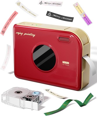 Phomemo A30 Label Maker, Mini Bluetooth Portable Rechargeable Label Maker