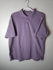 Eddie Bauer Polo Shirt Mens Size XL Purple