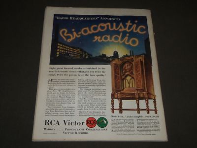 1932 JUNE 18 SATURDAY EVENING POST MAGAZINE - FULL PAGE COLOR ADS