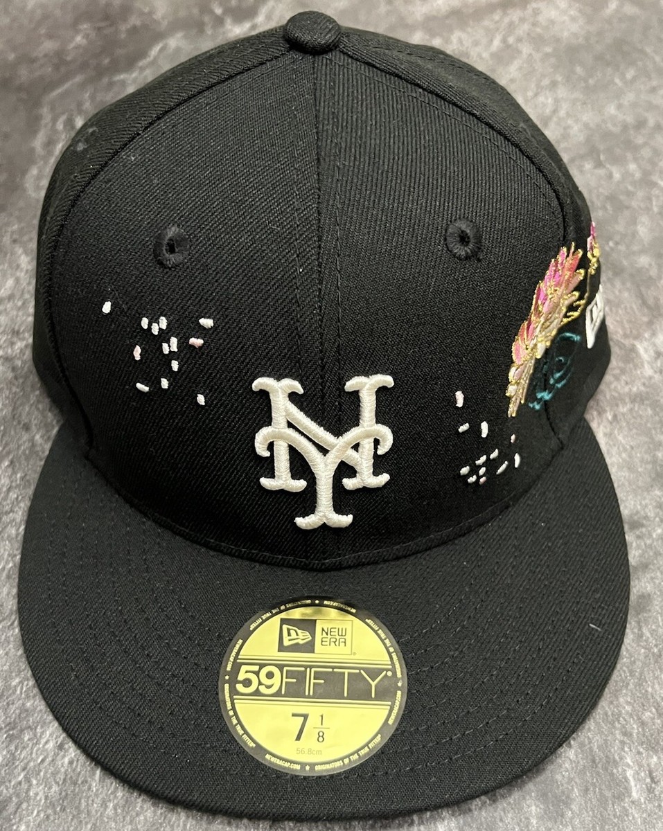 New Era 59FIFTY New York Mets Cherry Blossom Black Fitted